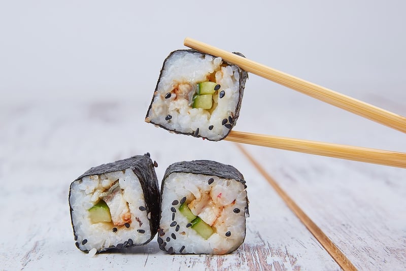 Indian Sushi Rolls